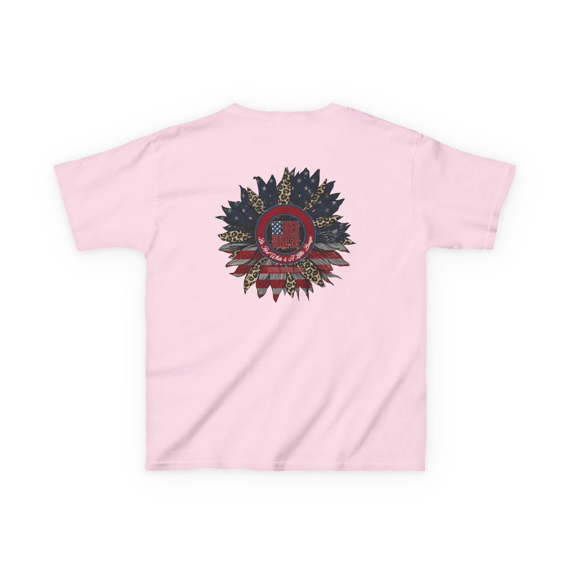 Kids Heavy Cotton™ Never Waver  Be Red White and- A Little Bougie Stylish, Comfortable Everyday Wear - Never Waver