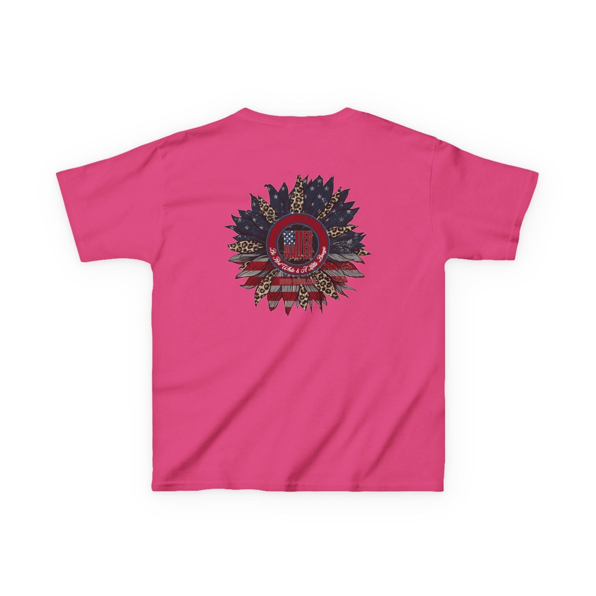 Kids Heavy Cotton™ Never Waver  Be Red White and- A Little Bougie Stylish, Comfortable Everyday Wear - Never Waver