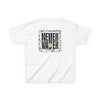 Kids Heavy Cotton™ Tee -NEVER WAVER Be The Light Design - Stylish, Comfortable Everyday Wear - Never Waver