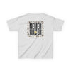 Kids Heavy Cotton™ Tee -NEVER WAVER Be The Light Design - Stylish, Comfortable Everyday Wear - Never Waver
