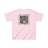 Kids Heavy Cotton™ Tee -NEVER WAVER Be The Light Design - Stylish, Comfortable Everyday Wear - Never Waver