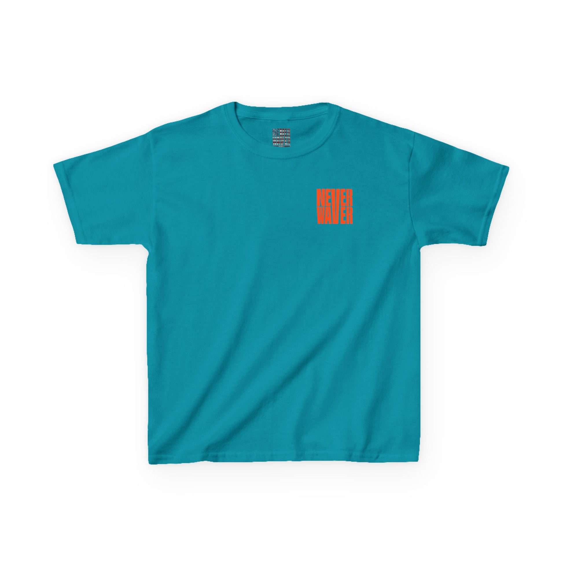 Kids Heavy Cotton™ Tee -Never Waver be the Windshield- Stylish, Comfortable Everyday Wear - Never Waver