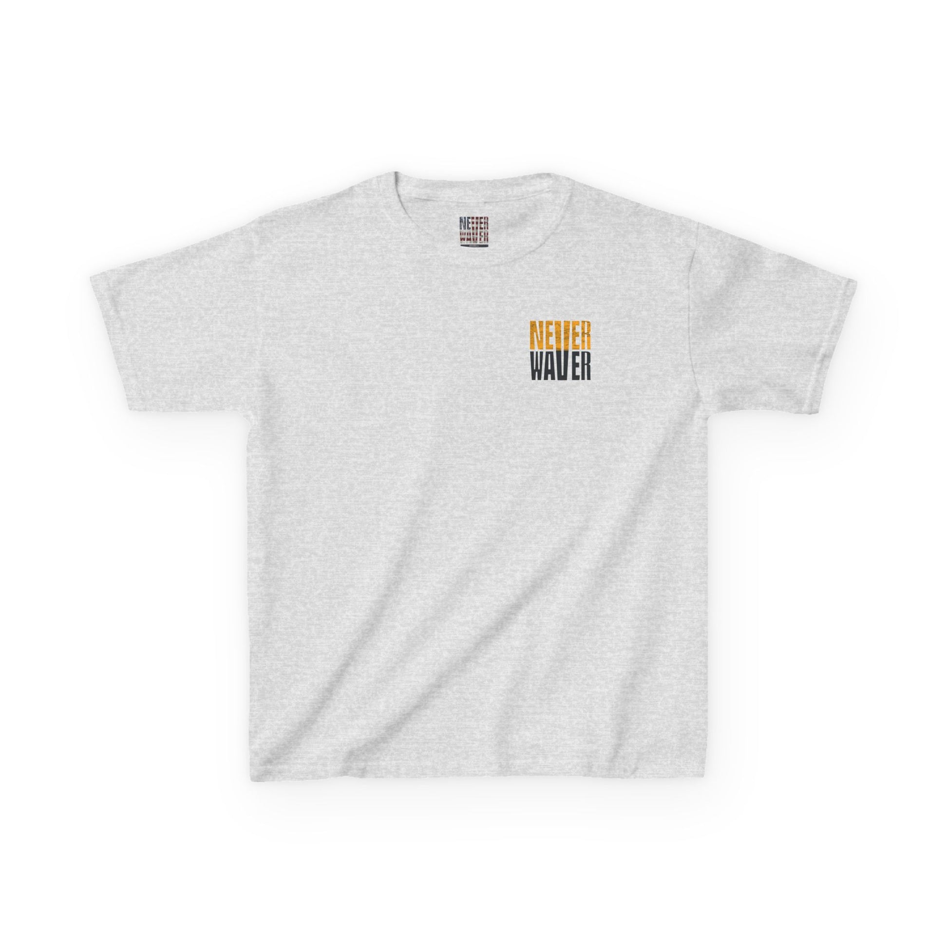 Kids Heavy Cotton™ Tee - Pittsburgh Fans Never Waver - Never Waver