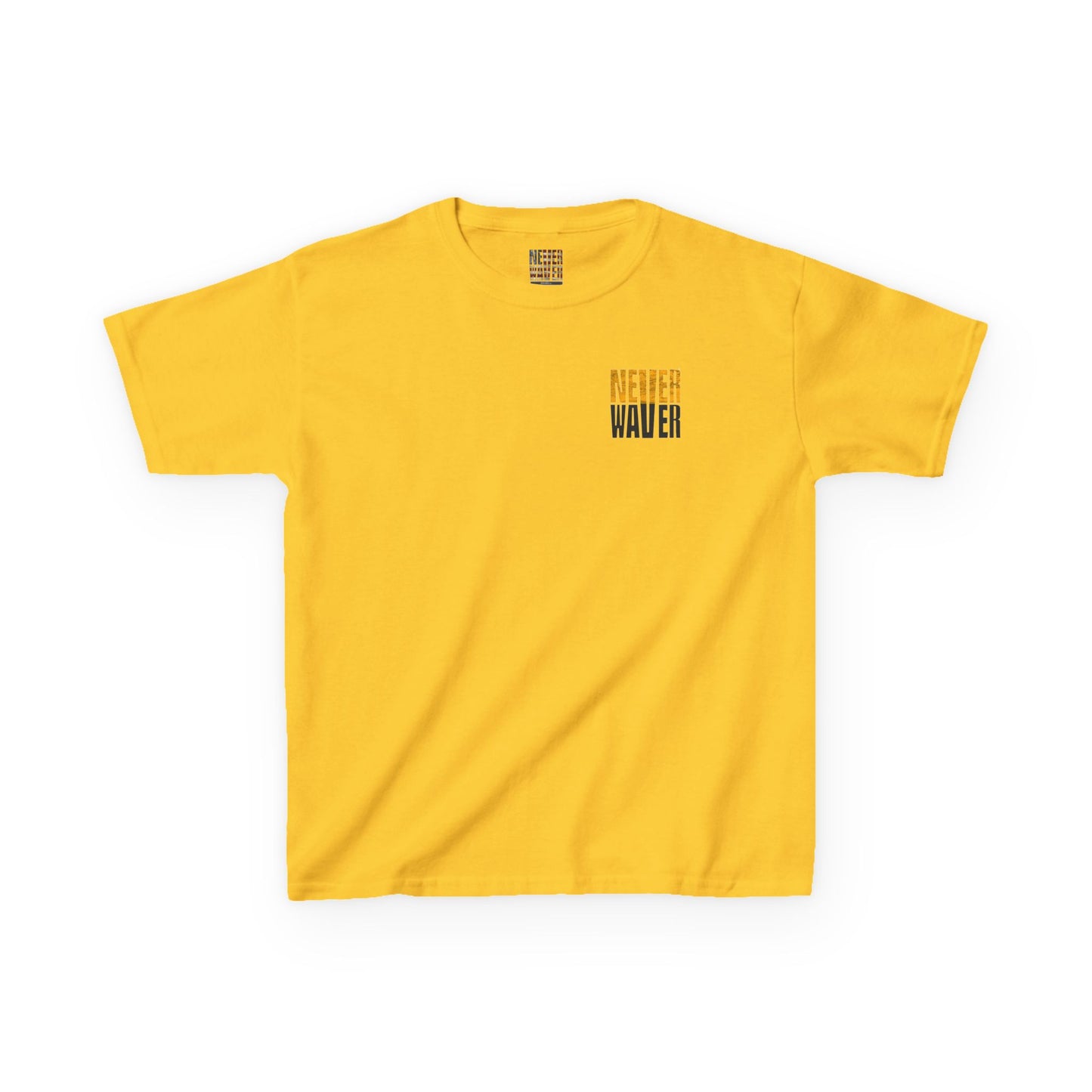 Kids Heavy Cotton™ Tee - Pittsburgh Fans Never Waver - Never Waver