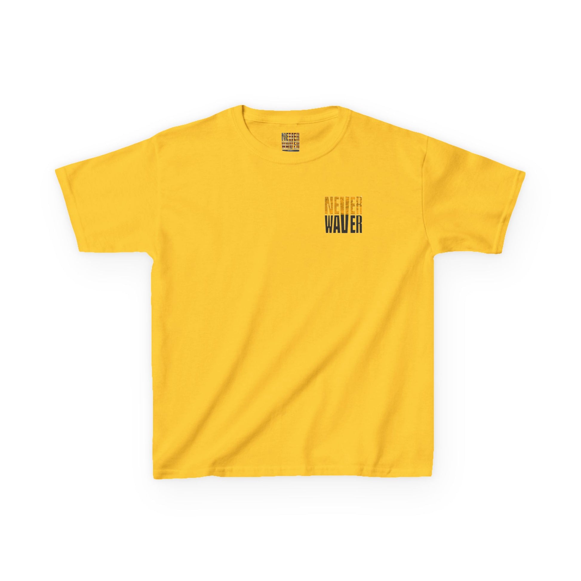 Kids Heavy Cotton™ Tee - Pittsburgh Fans Never Waver - Never Waver