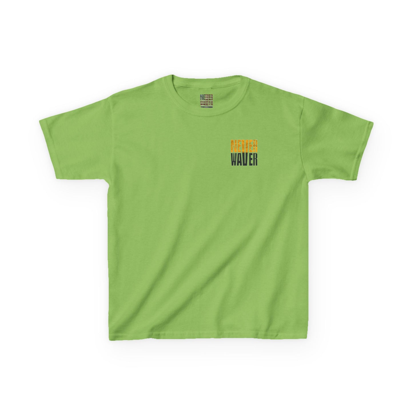 Kids Heavy Cotton™ Tee - Pittsburgh Fans Never Waver - Never Waver