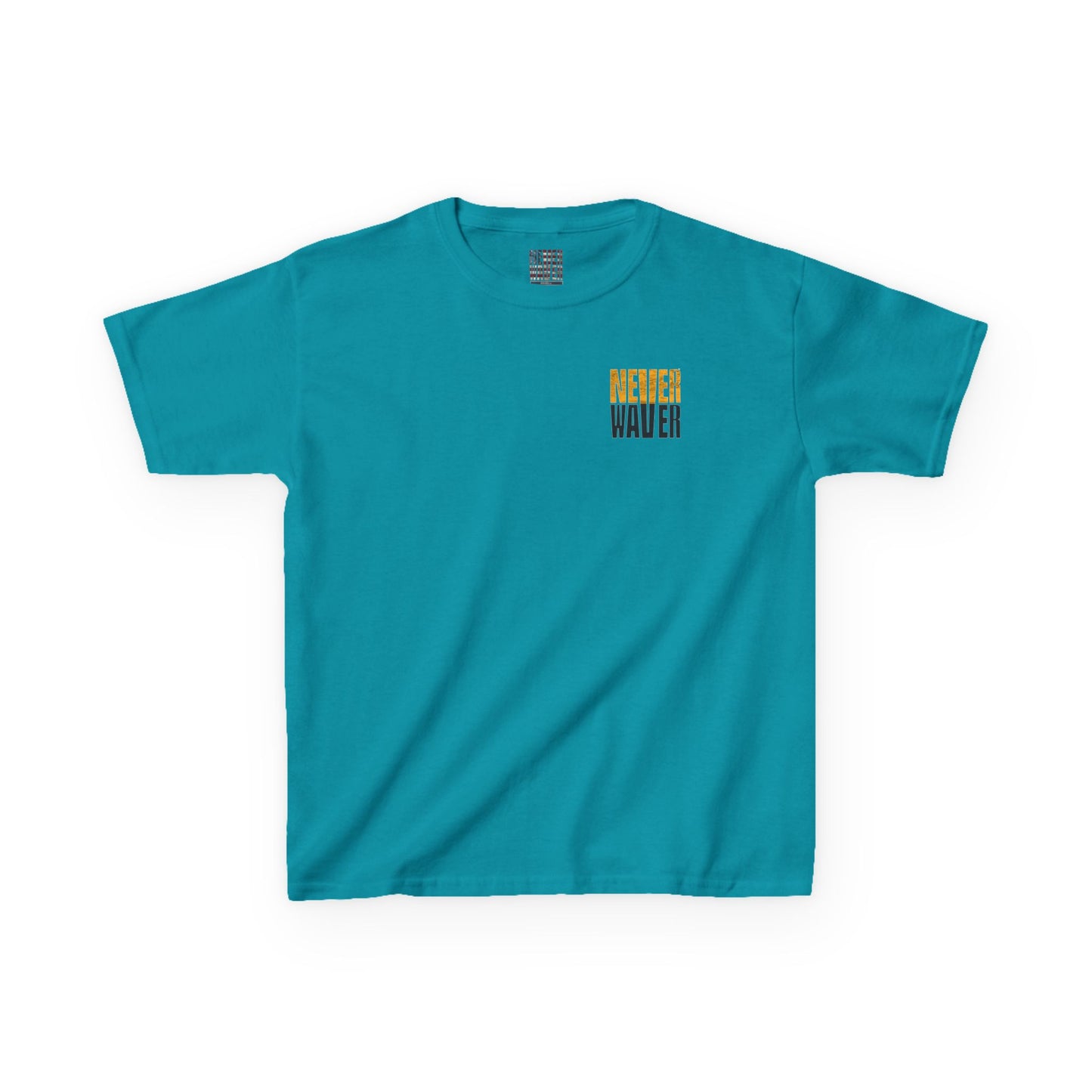 Kids Heavy Cotton™ Tee - Pittsburgh Fans Never Waver - Never Waver