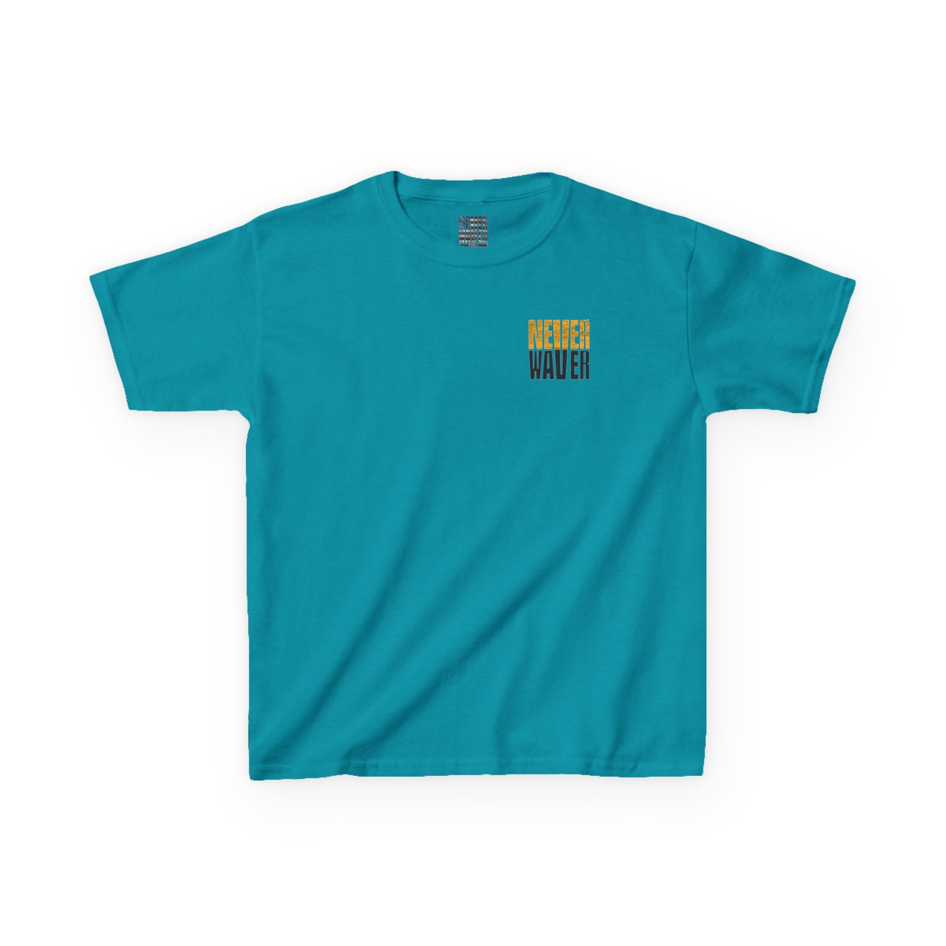 Kids Heavy Cotton™ Tee - Pittsburgh Fans Never Waver - Never Waver