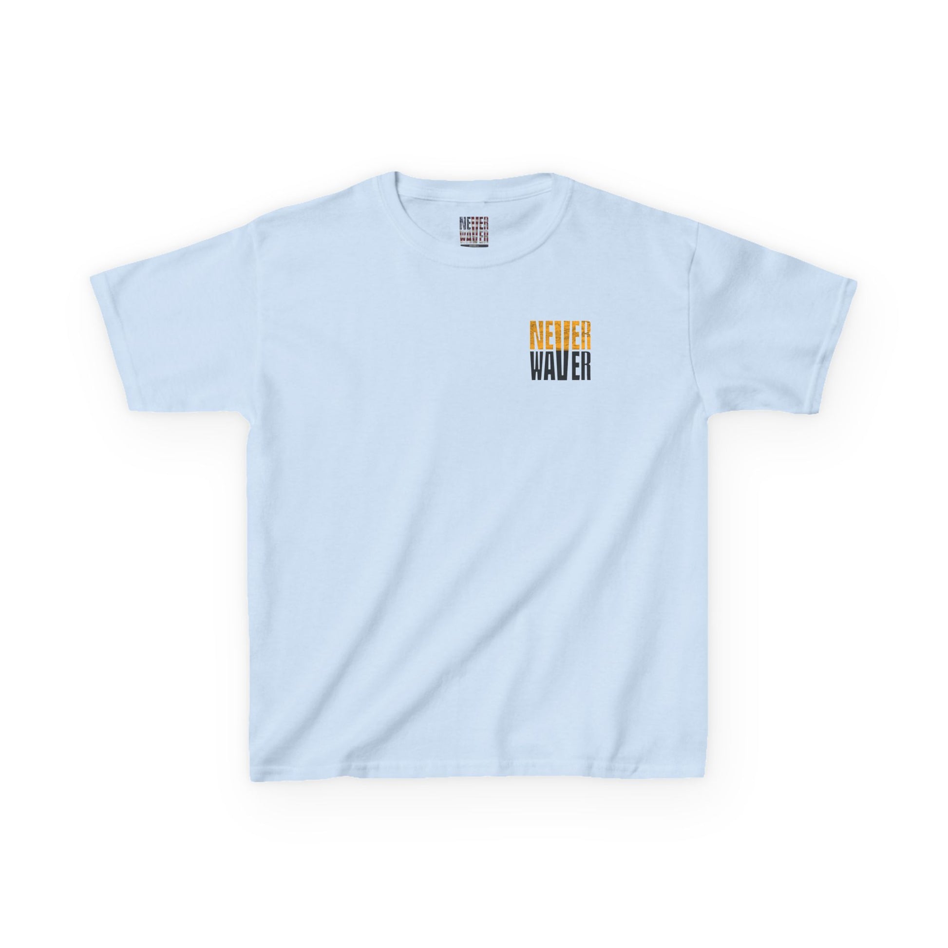 Kids Heavy Cotton™ Tee - Pittsburgh Fans Never Waver - Never Waver