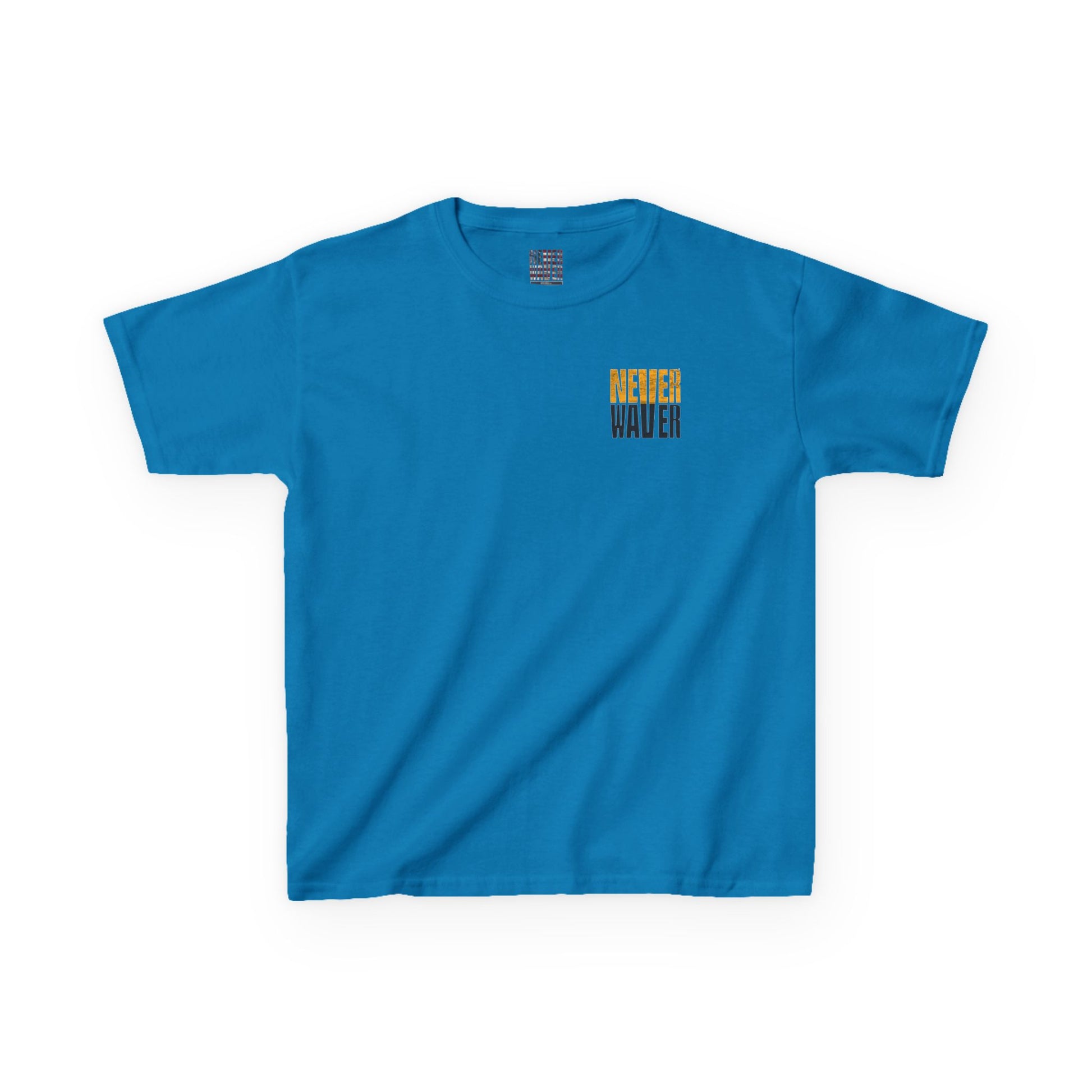 Kids Heavy Cotton™ Tee - Pittsburgh Fans Never Waver - Never Waver