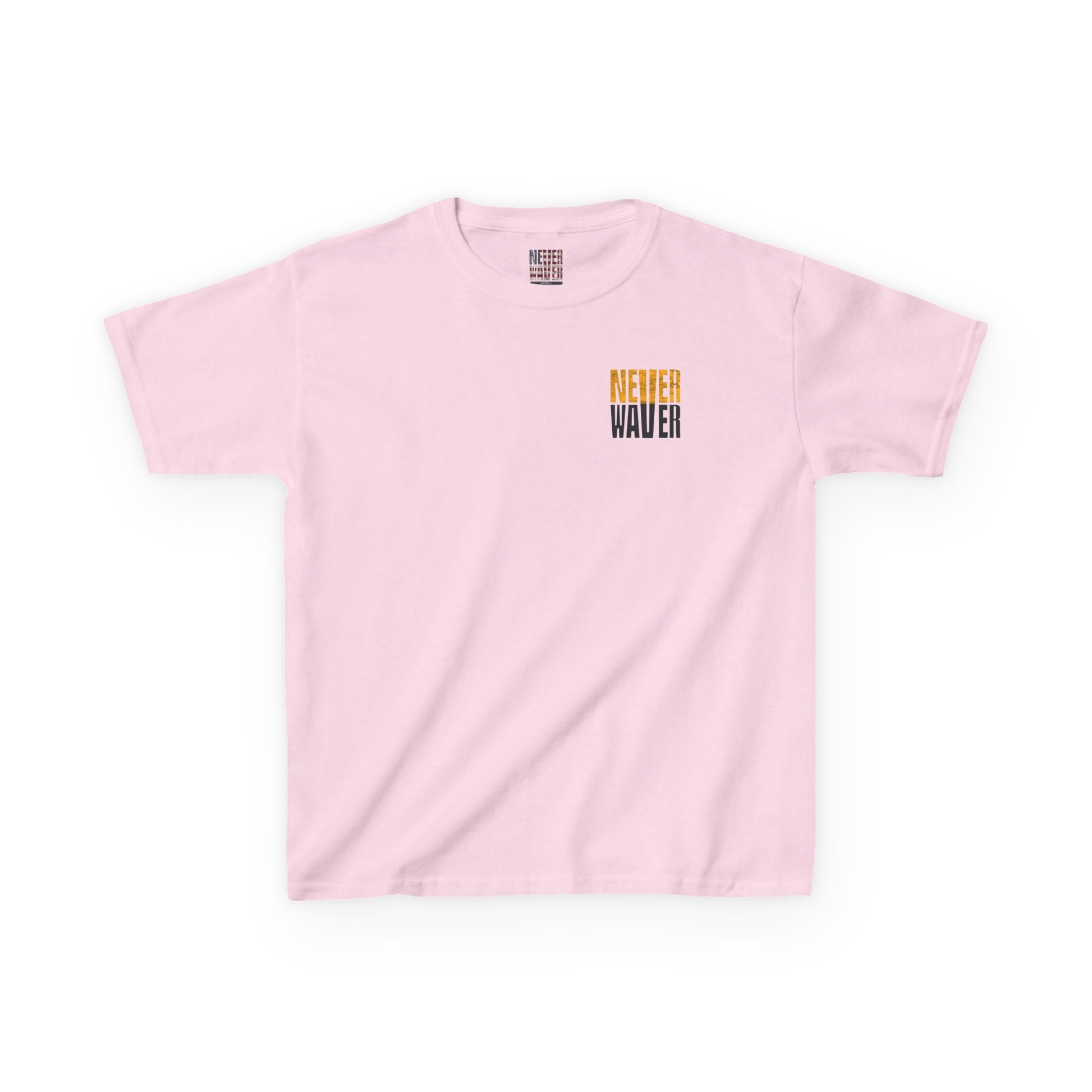 Kids Heavy Cotton™ Tee - Pittsburgh Fans Never Waver - Never Waver