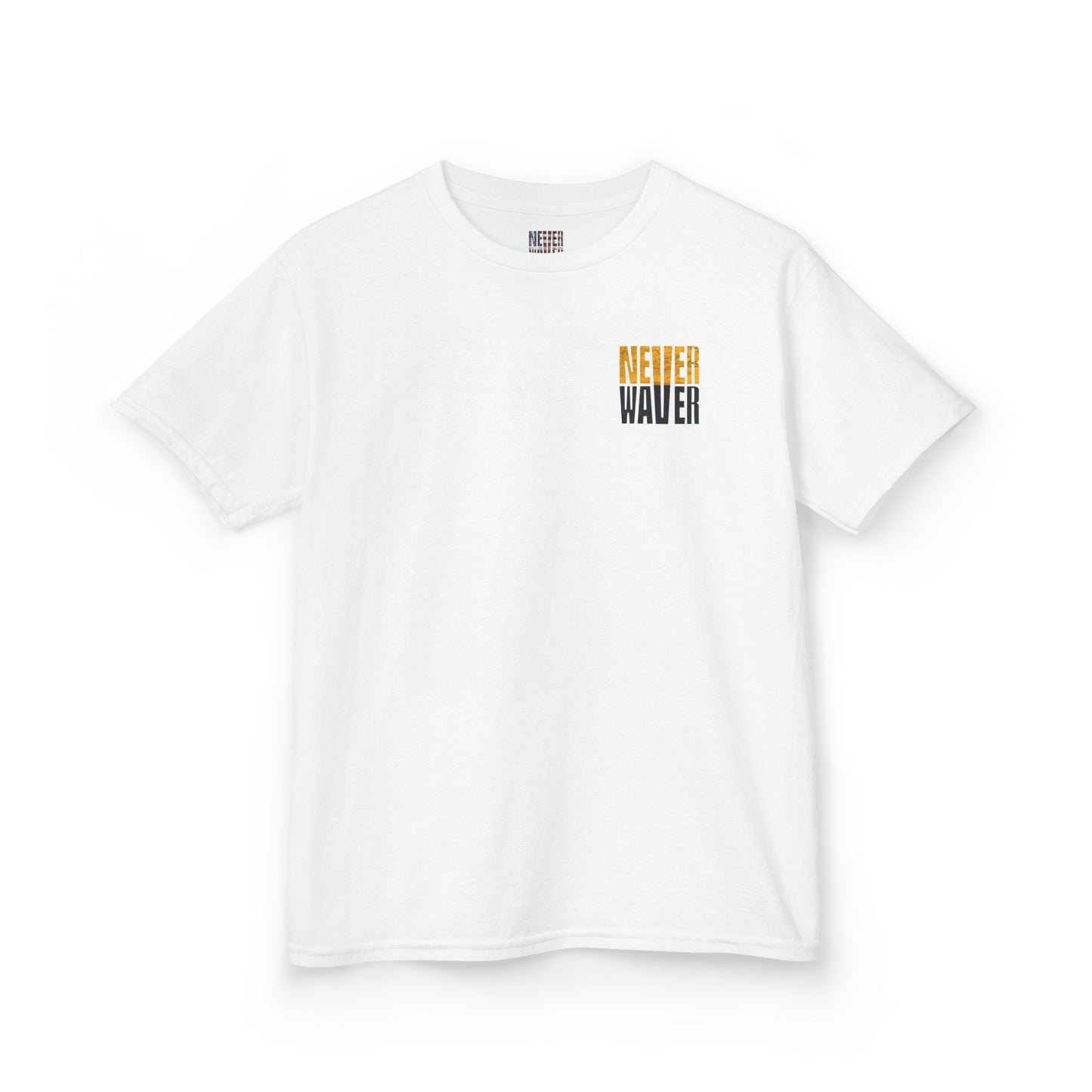 Kids Heavy Cotton™ Tee - Pittsburgh Fans Never Waver - Never Waver