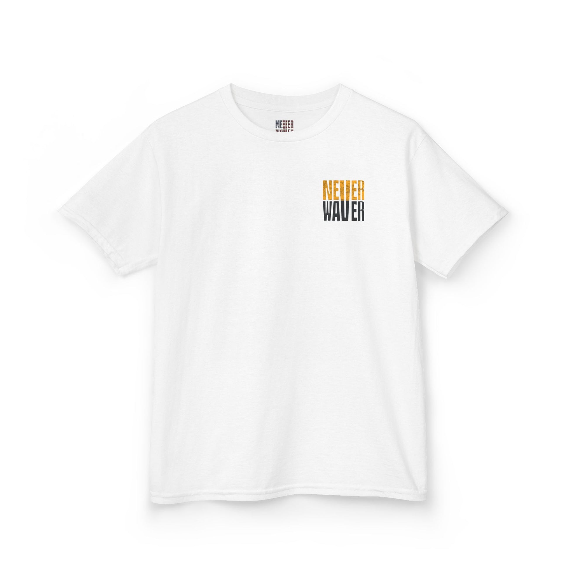 Kids Heavy Cotton™ Tee - Pittsburgh Fans Never Waver - Never Waver