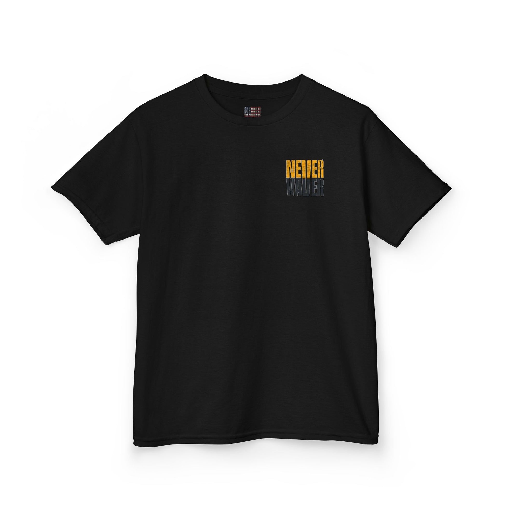 Kids Heavy Cotton™ Tee - Pittsburgh Fans Never Waver - Never Waver