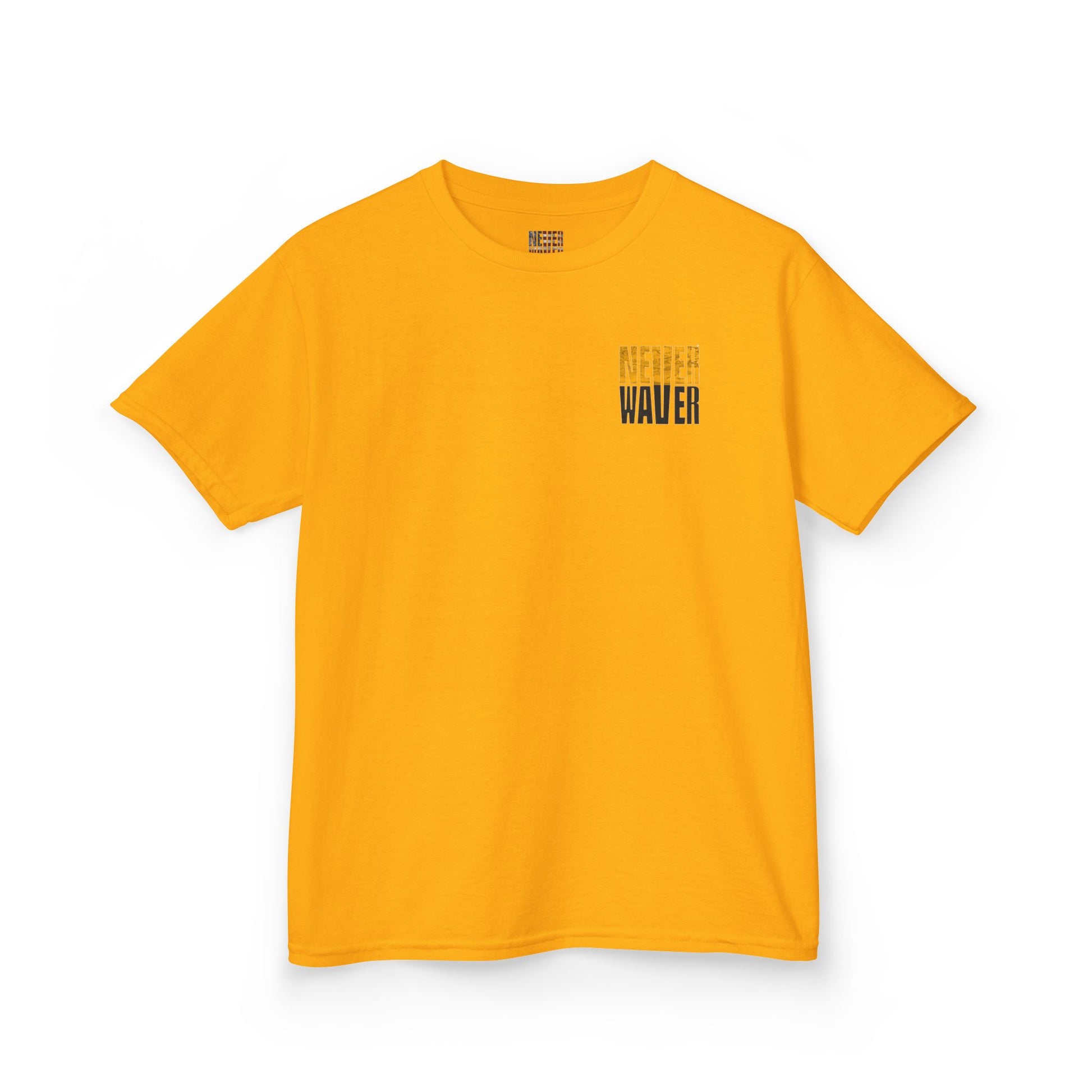 Kids Heavy Cotton™ Tee - Pittsburgh Fans Never Waver - Never Waver