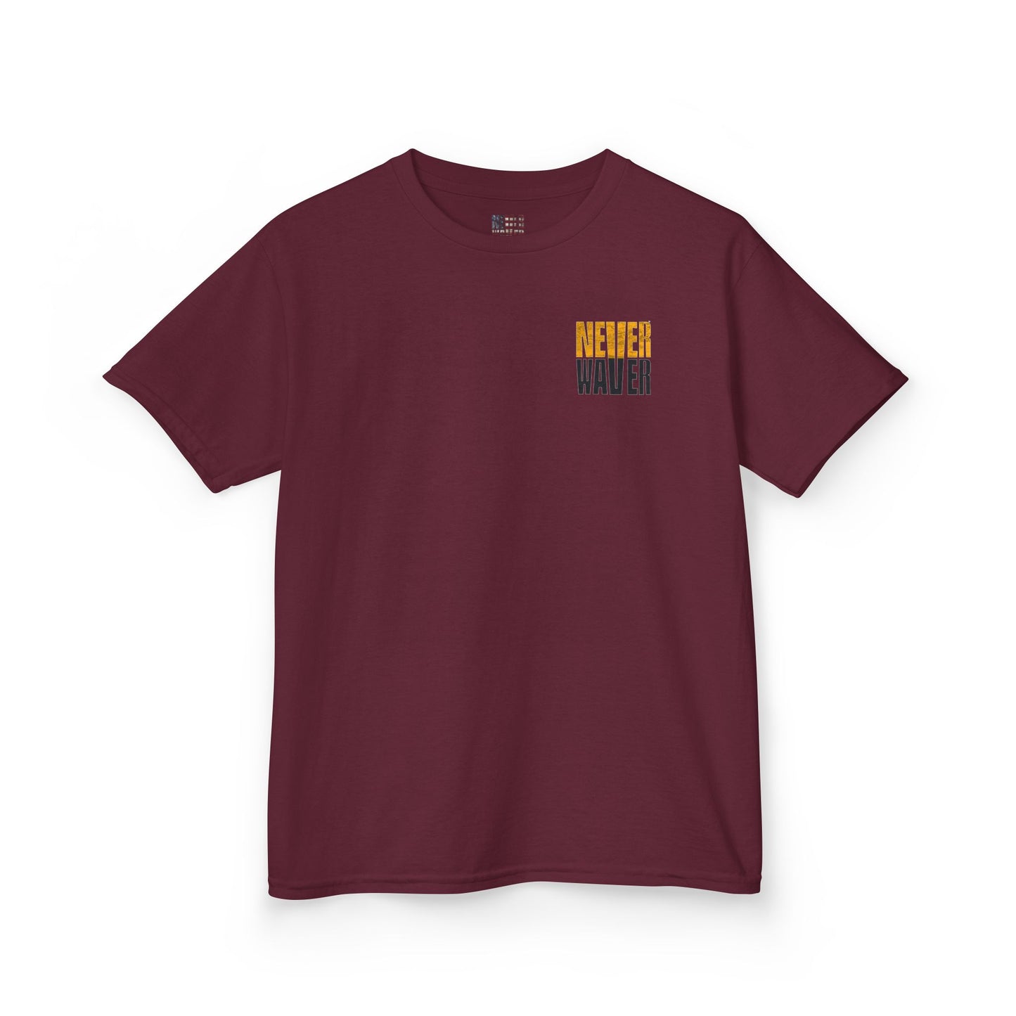 Kids Heavy Cotton™ Tee - Pittsburgh Fans Never Waver - Never Waver