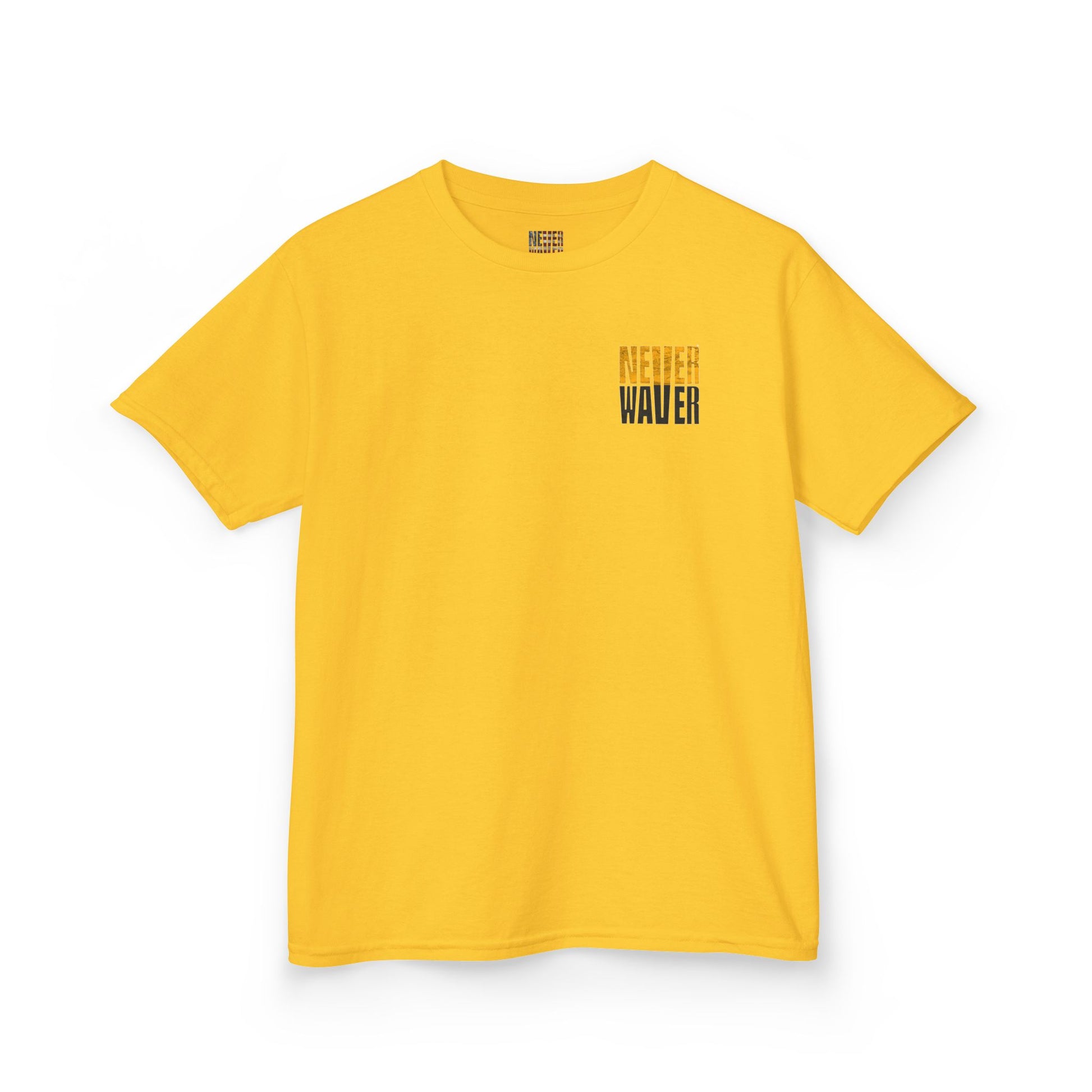 Kids Heavy Cotton™ Tee - Pittsburgh Fans Never Waver - Never Waver