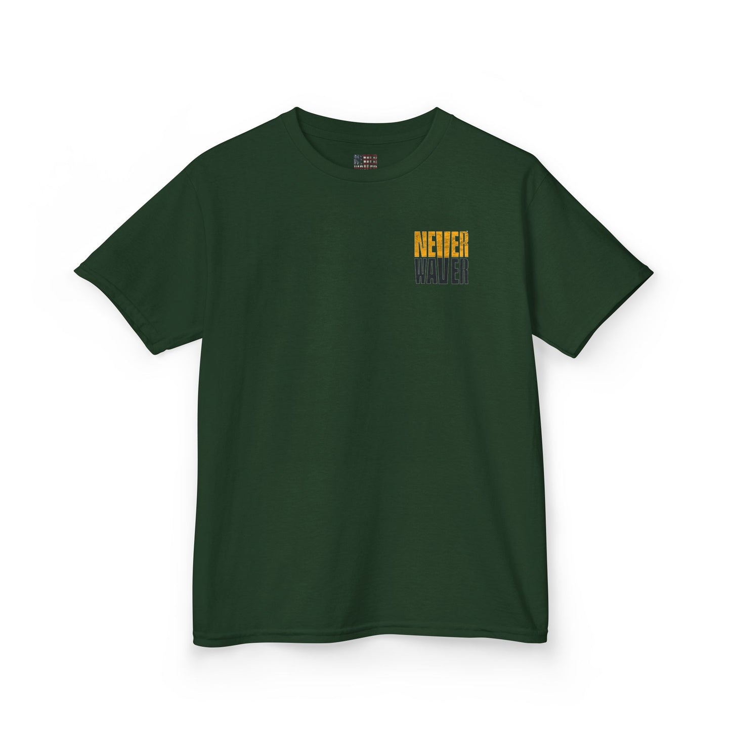 Kids Heavy Cotton™ Tee - Pittsburgh Fans Never Waver - Never Waver