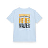 Kids Heavy Cotton™ Tee - Pittsburgh Fans Never Waver - Never Waver
