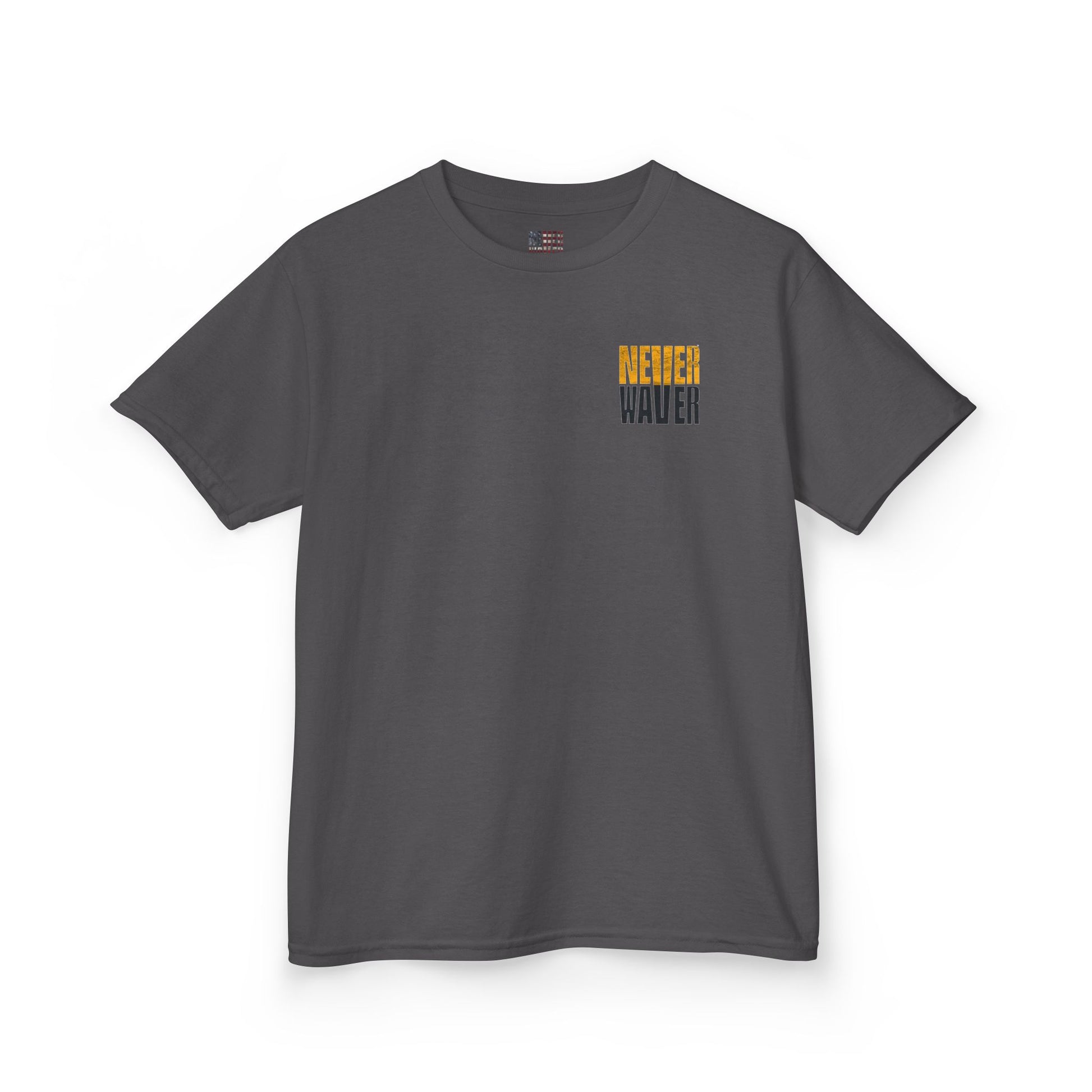 Kids Heavy Cotton™ Tee - Pittsburgh Fans Never Waver - Never Waver