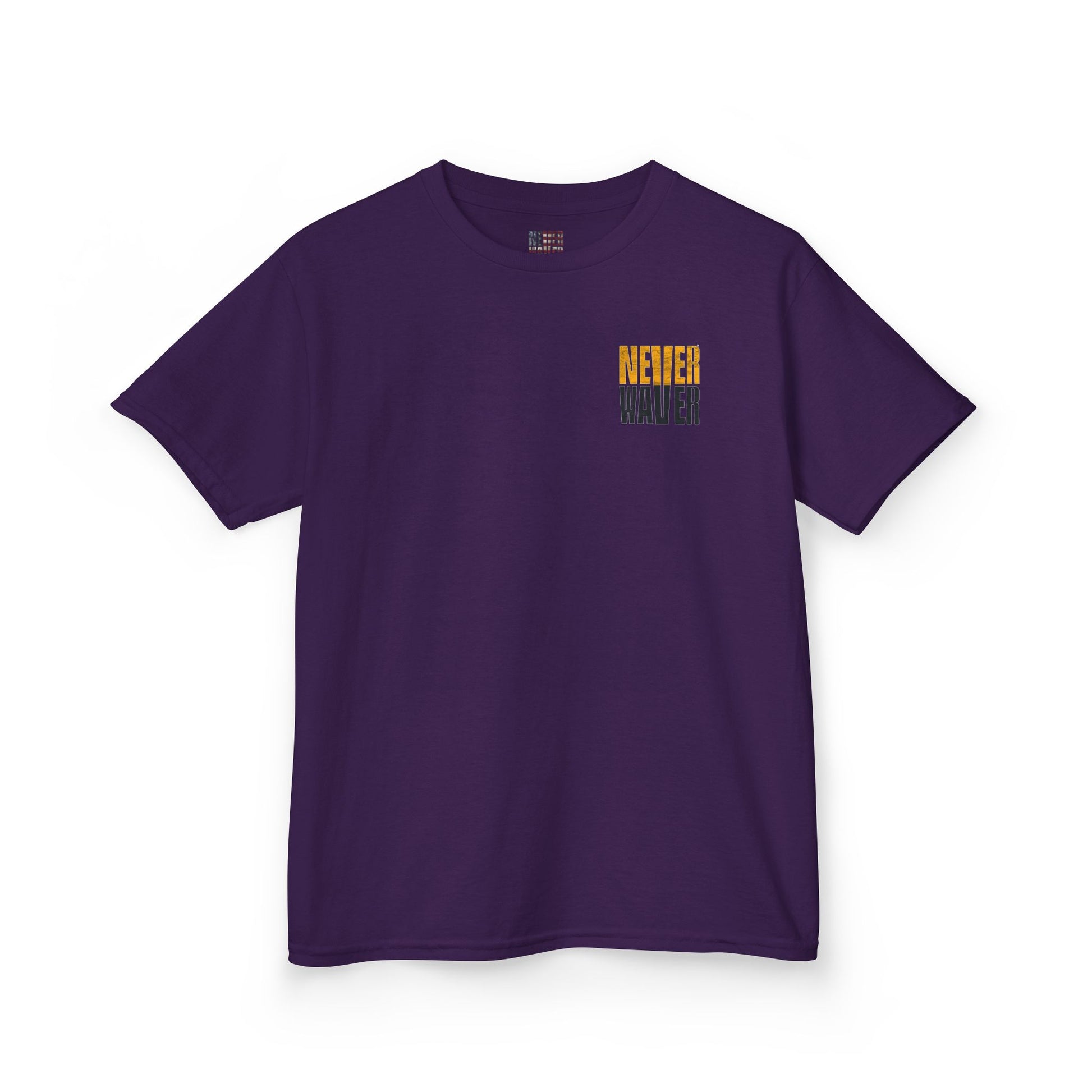 Kids Heavy Cotton™ Tee - Pittsburgh Fans Never Waver - Never Waver