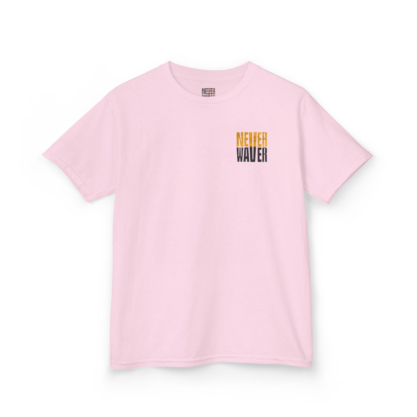Kids Heavy Cotton™ Tee - Pittsburgh Fans Never Waver - Never Waver