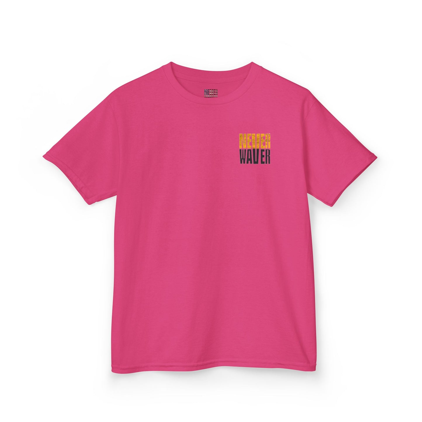 Kids Heavy Cotton™ Tee - Pittsburgh Fans Never Waver - Never Waver
