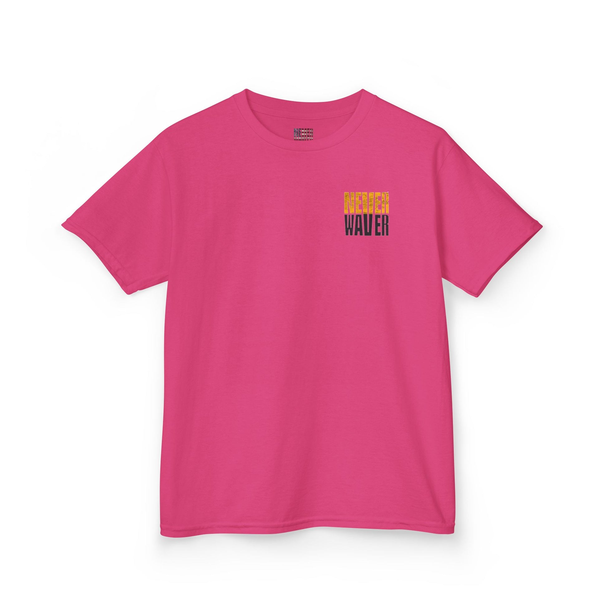 Kids Heavy Cotton™ Tee - Pittsburgh Fans Never Waver - Never Waver
