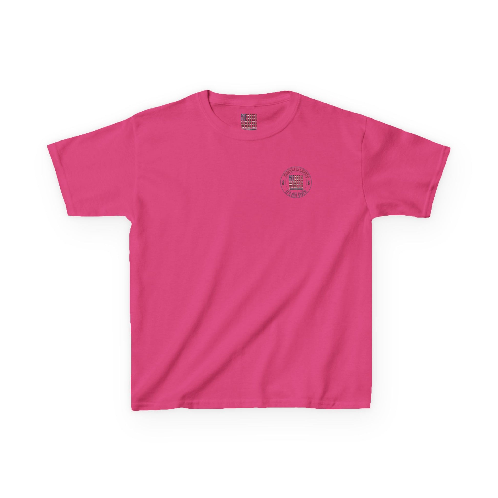 Kids Heavy Cotton™ Tee -Respect is Earned Never Waver It's Not Given - Stylish, Comfortable Everyday Wear - Never Waver