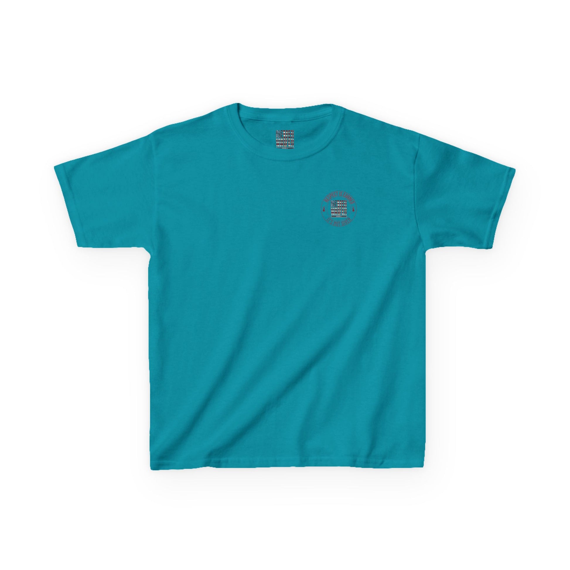 Kids Heavy Cotton™ Tee -Respect is Earned Never Waver It's Not Given - Stylish, Comfortable Everyday Wear - Never Waver