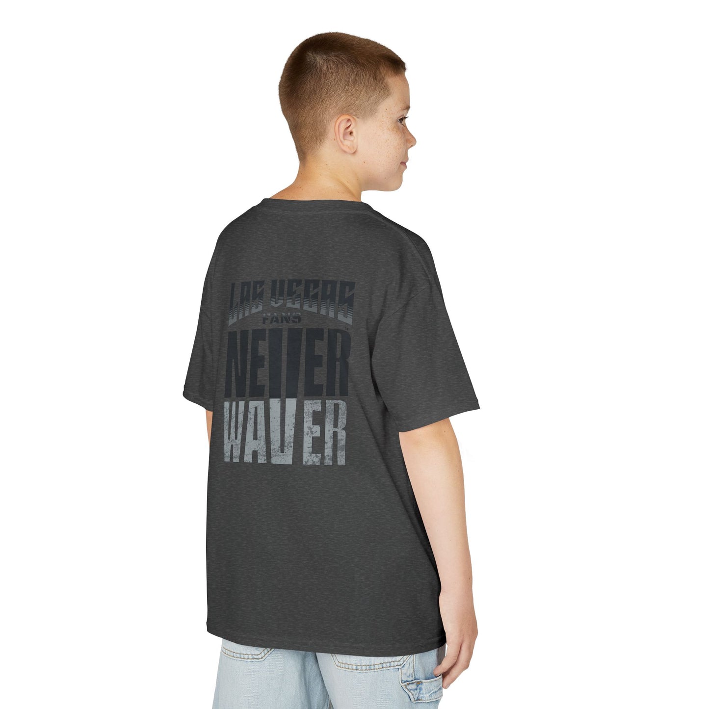 Las Vegas Fans Never Waver Kids Heavy Cotton™ Tee - Never Waver
