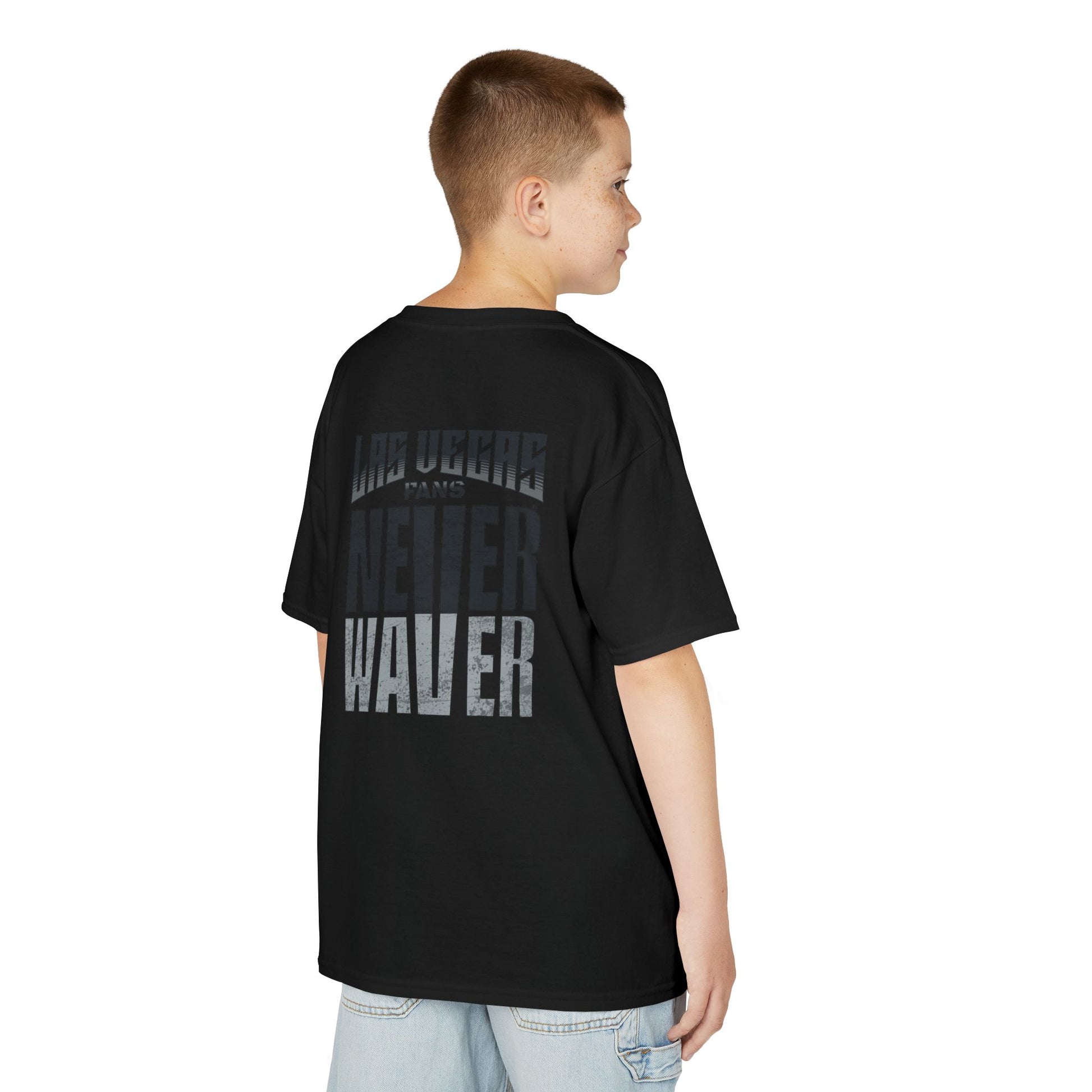 Las Vegas Fans Never Waver Kids Heavy Cotton™ Tee - Never Waver