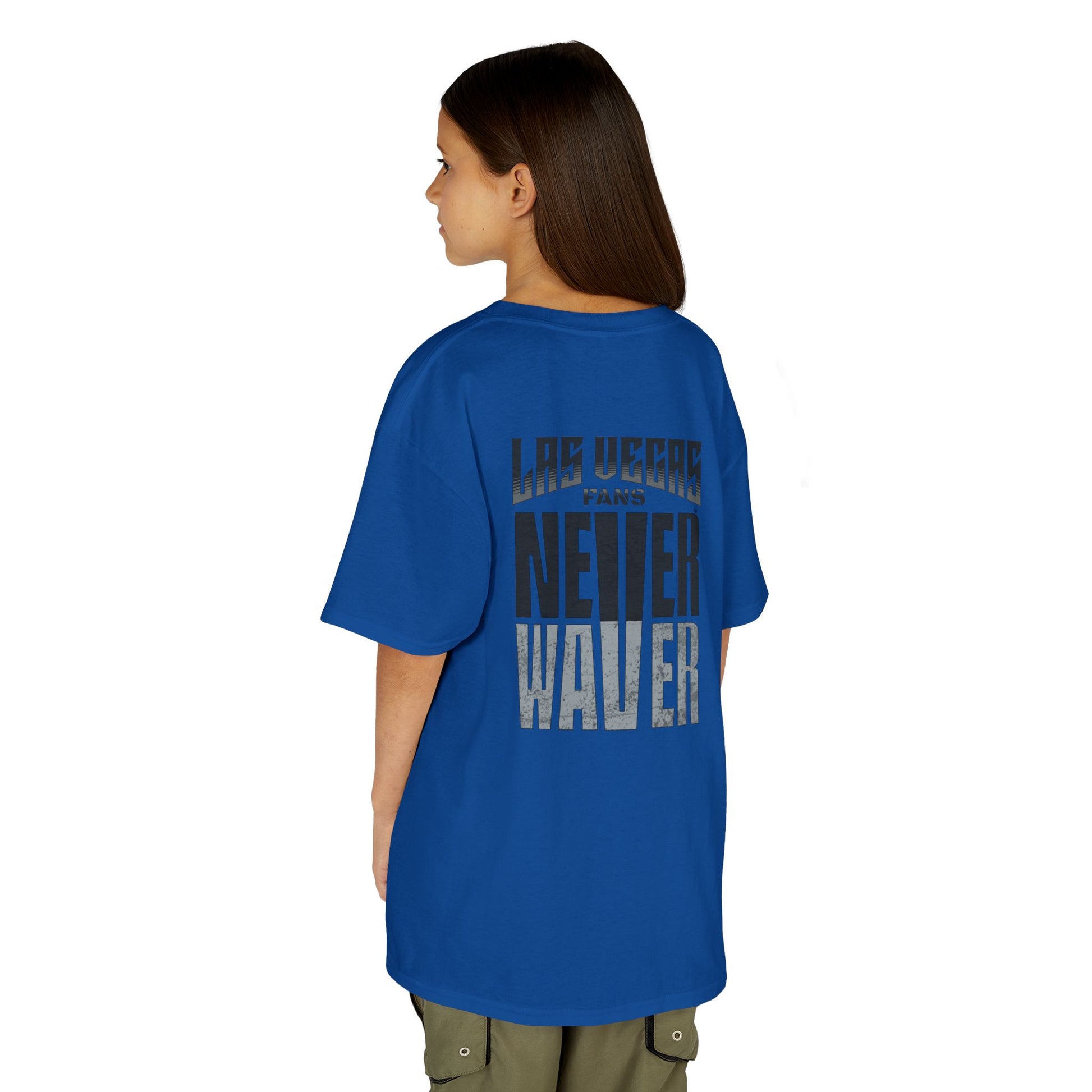 Las Vegas Fans Never Waver Kids Heavy Cotton™ Tee - Never Waver