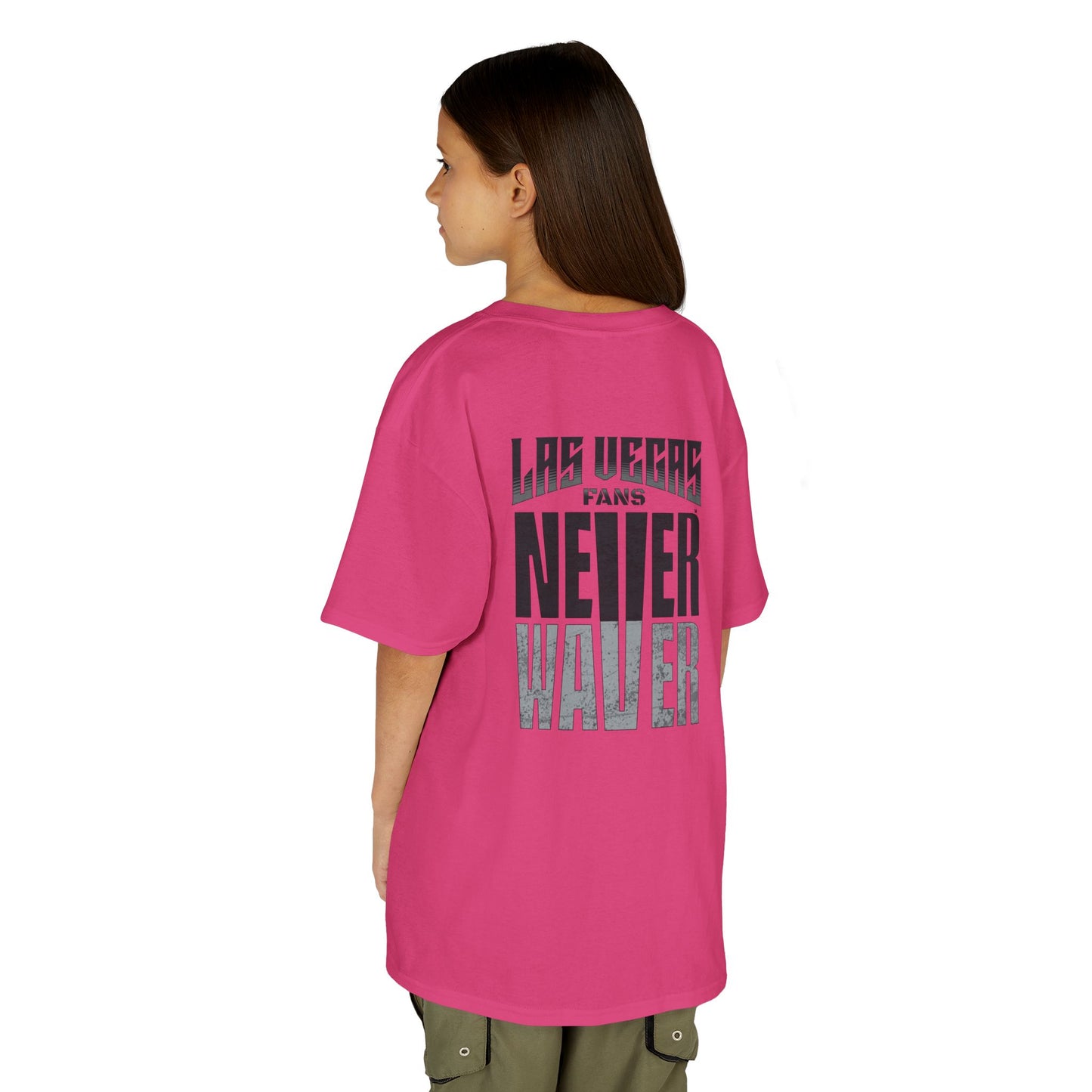 Las Vegas Fans Never Waver Kids Heavy Cotton™ Tee - Never Waver