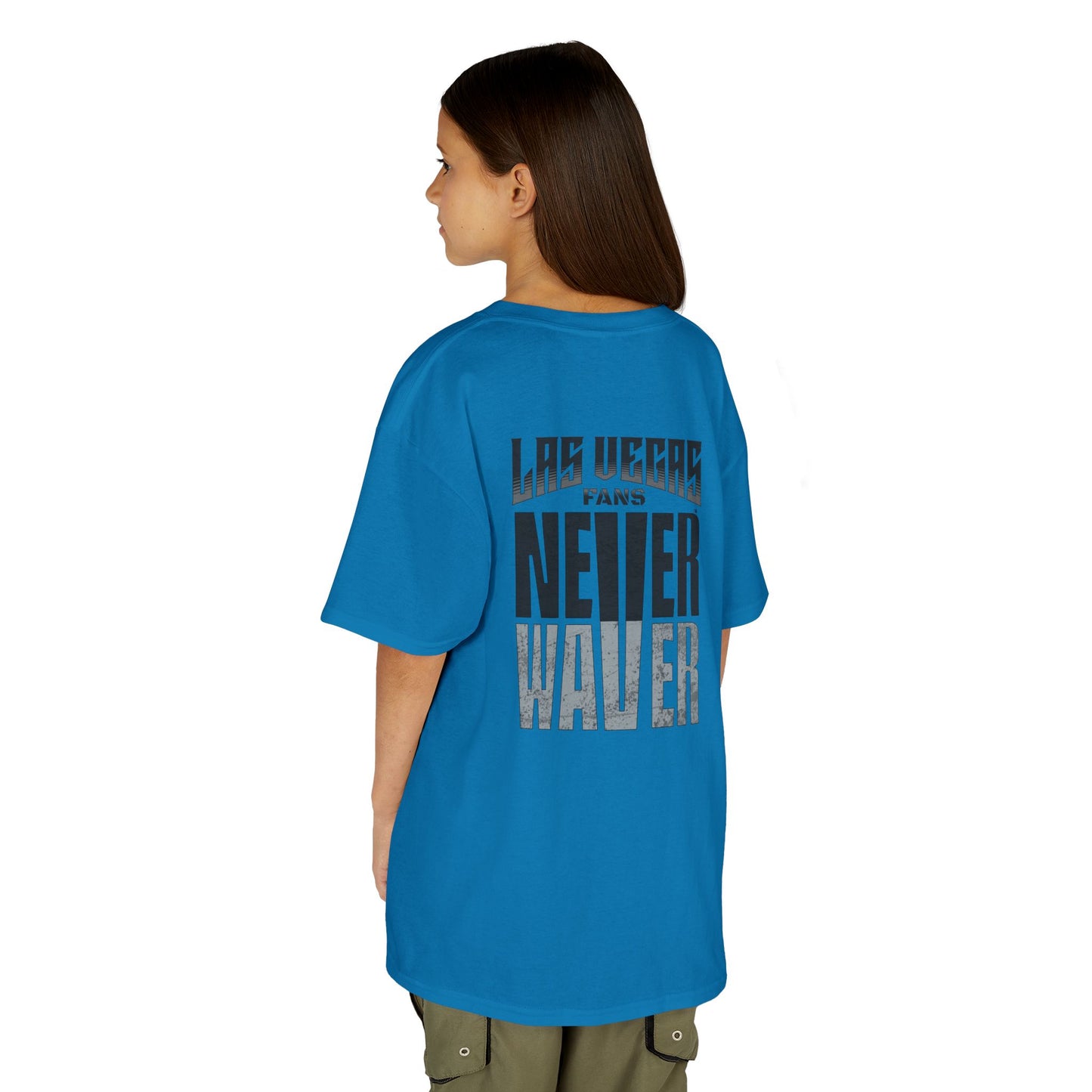 Las Vegas Fans Never Waver Kids Heavy Cotton™ Tee - Never Waver