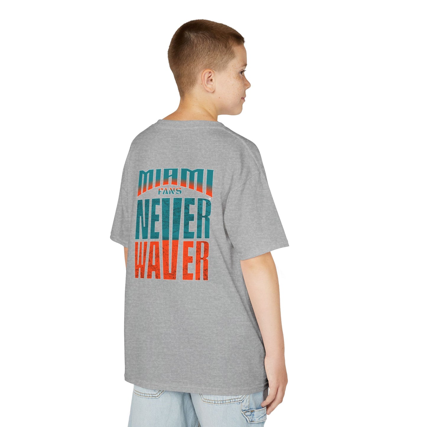 Miami Fans Never Waver Kids Heavy Cotton™ Tee - Never Waver