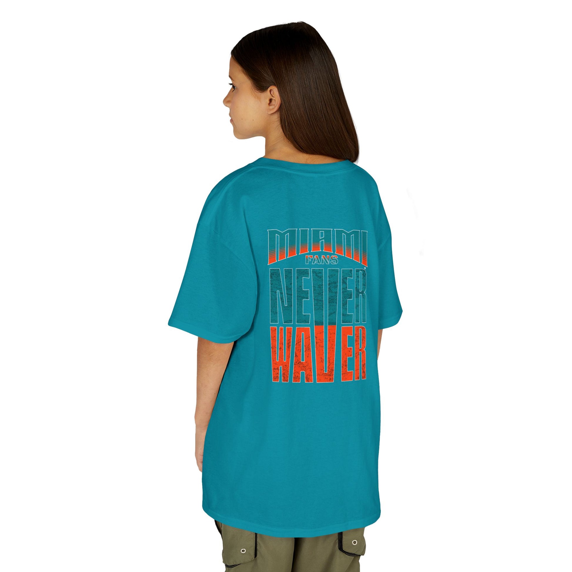 Miami Fans Never Waver Kids Heavy Cotton™ Tee - Never Waver