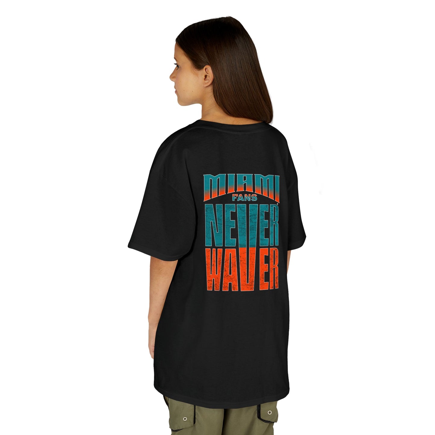 Miami Fans Never Waver Kids Heavy Cotton™ Tee - Never Waver