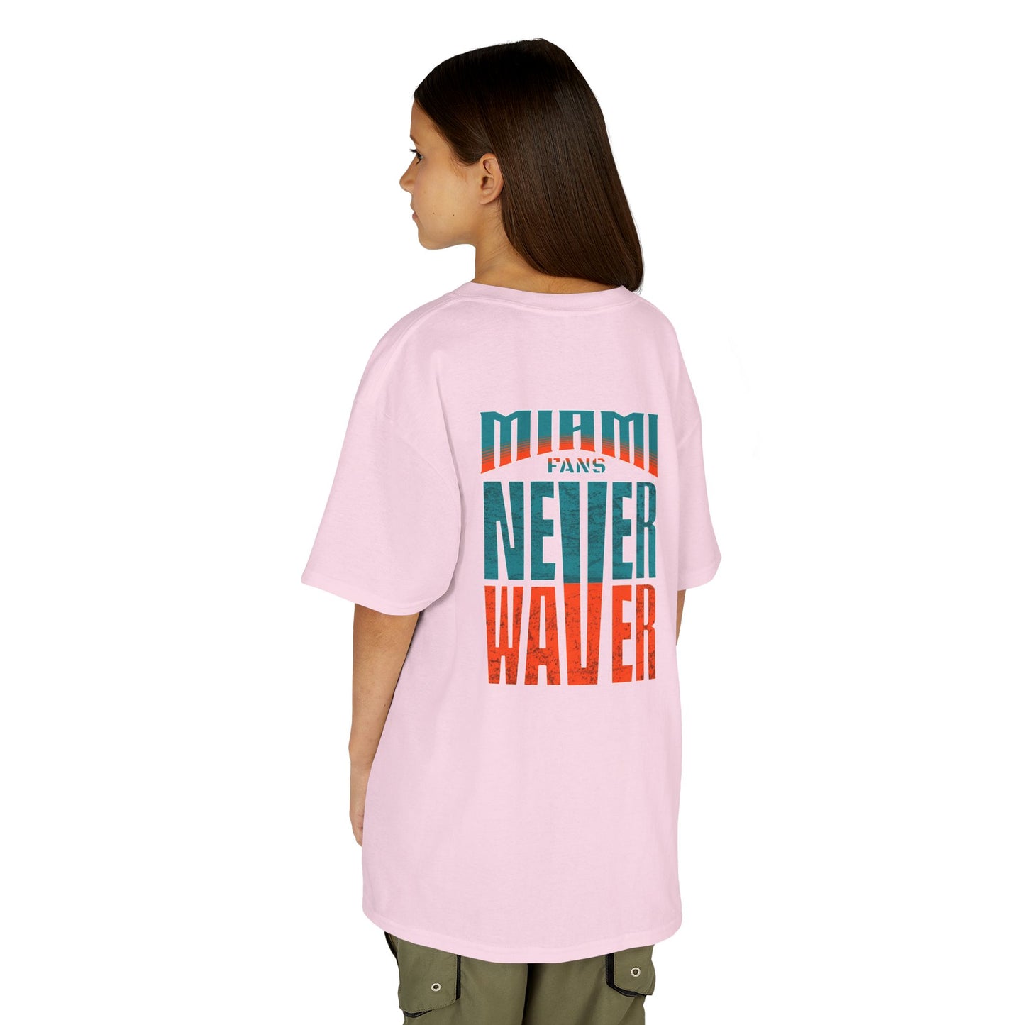 Miami Fans Never Waver Kids Heavy Cotton™ Tee - Never Waver