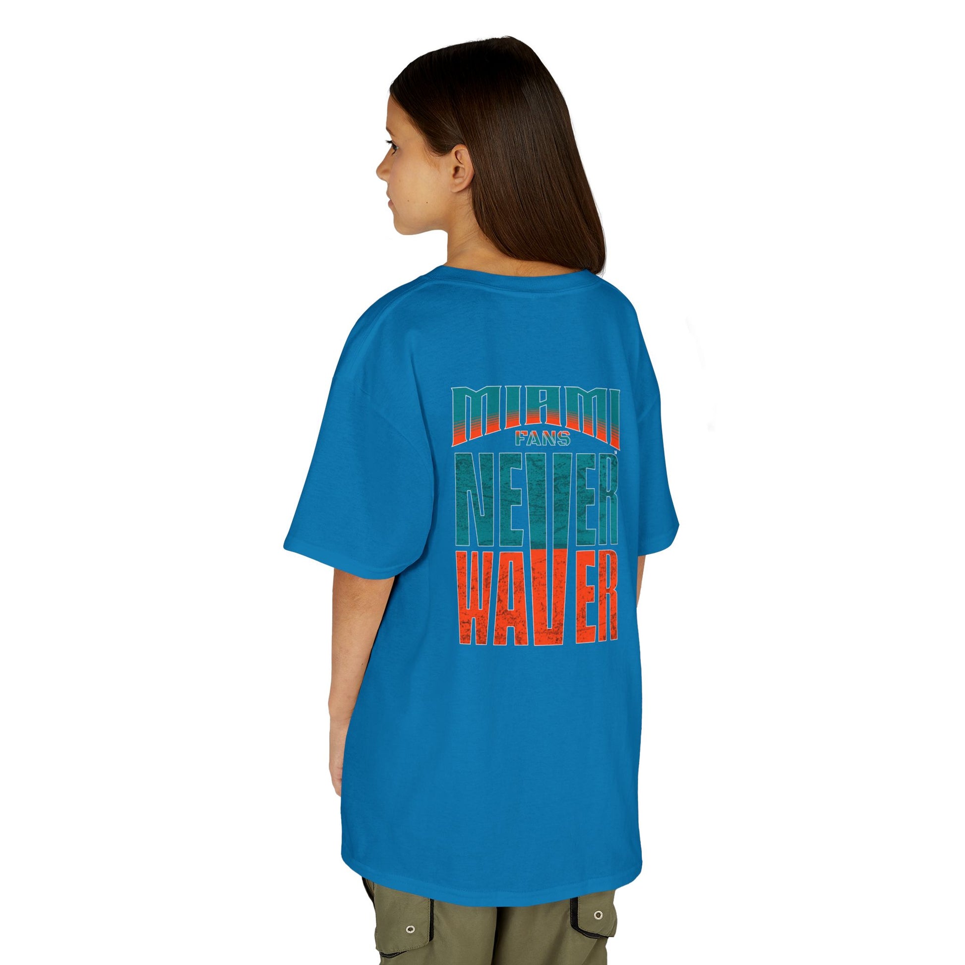 Miami Fans Never Waver Kids Heavy Cotton™ Tee - Never Waver
