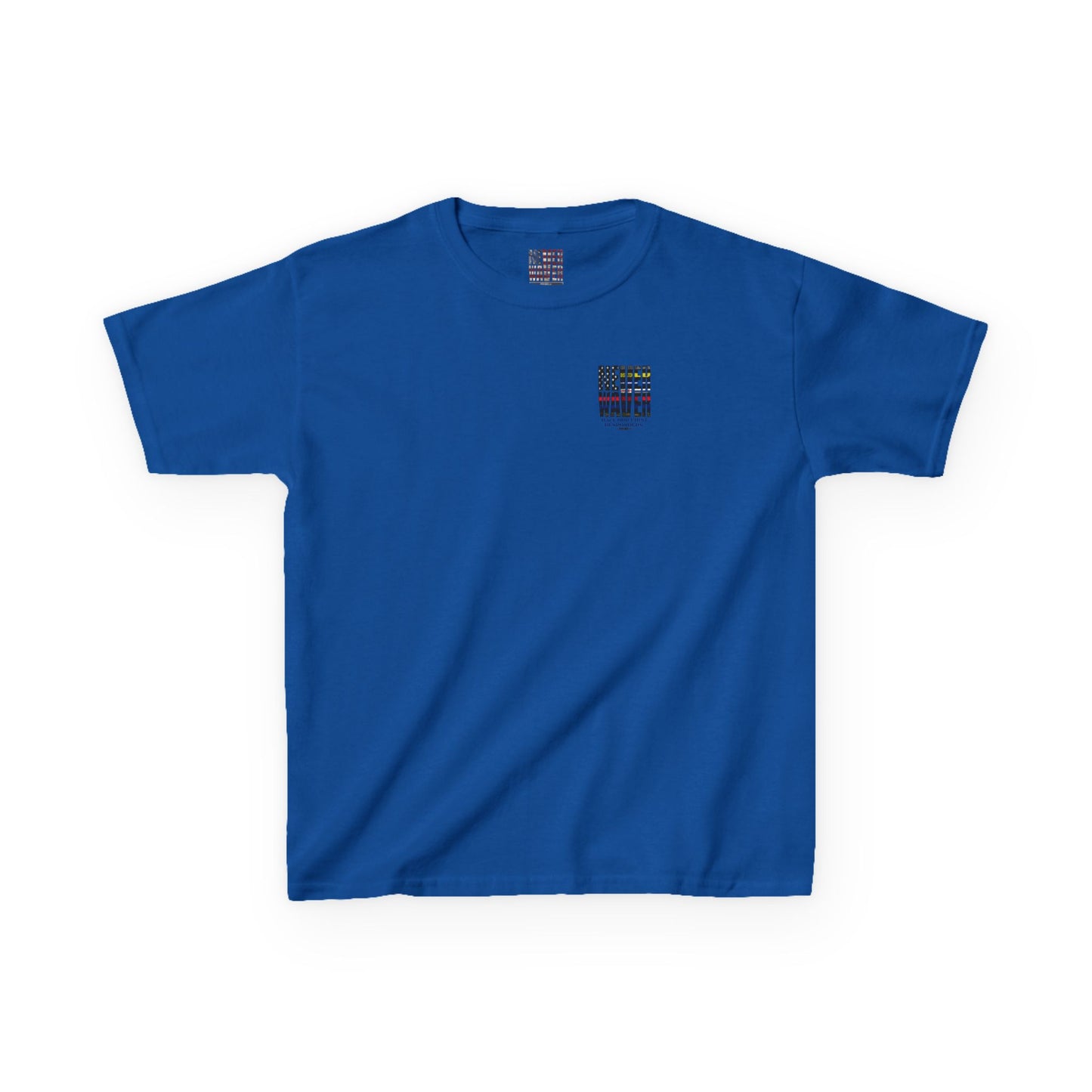 Never Waver Always Back Our First Responders  Kids Heavy Cotton™ Tee - Never Waver