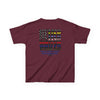 Never Waver Always Back Our First Responders  Kids Heavy Cotton™ Tee - Never Waver