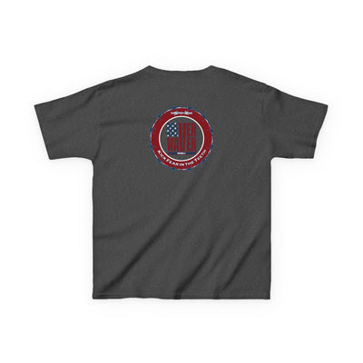 NEVER WAVER KICK FEAR IN THE TEETH Kids Heavy Cotton™ Tee - Never Waver
