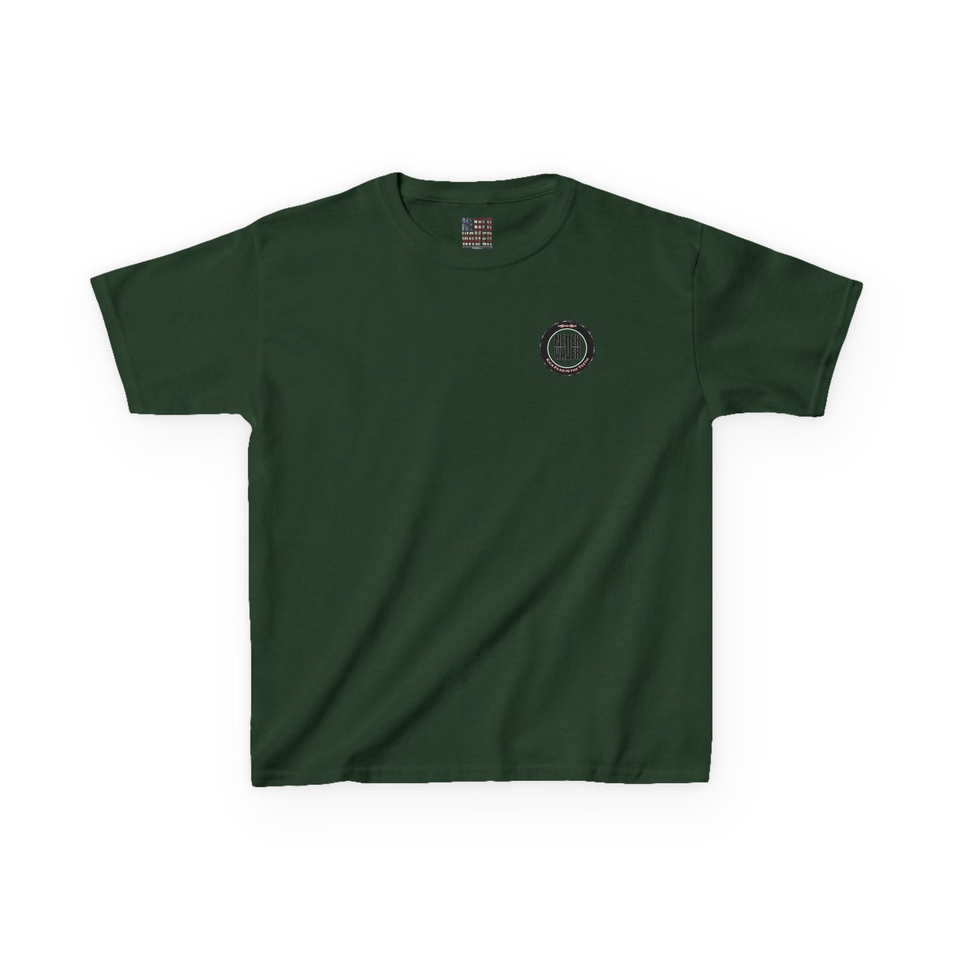 NEVER WAVER KICK FEAR IN THE TEETH Kids Heavy Cotton™ Tee - Never Waver