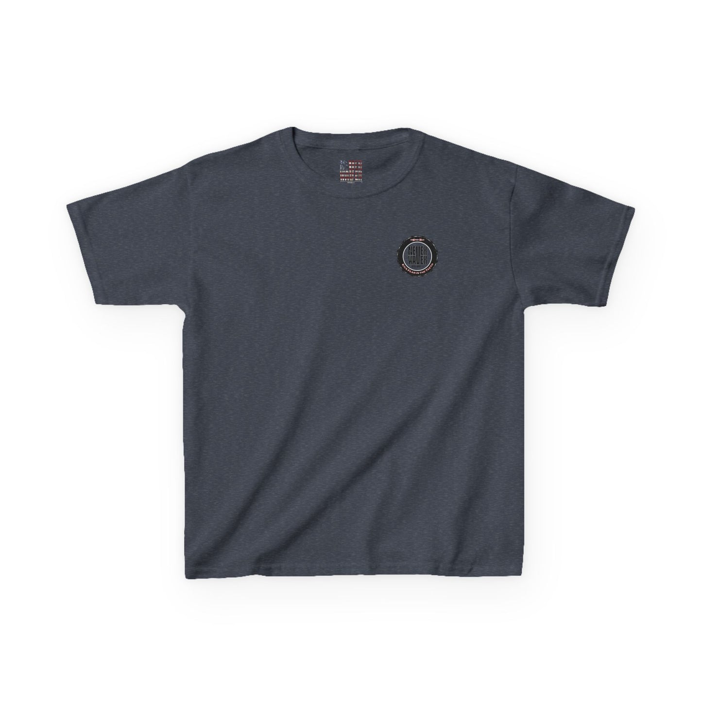 NEVER WAVER KICK FEAR IN THE TEETH Kids Heavy Cotton™ Tee - Never Waver