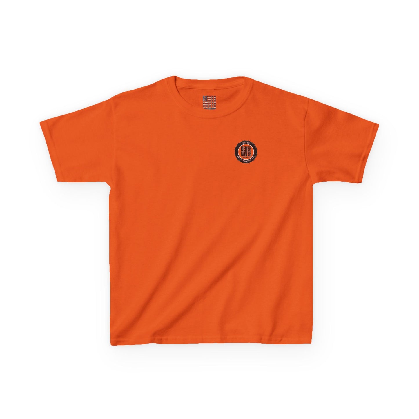 NEVER WAVER KICK FEAR IN THE TEETH Kids Heavy Cotton™ Tee - Never Waver