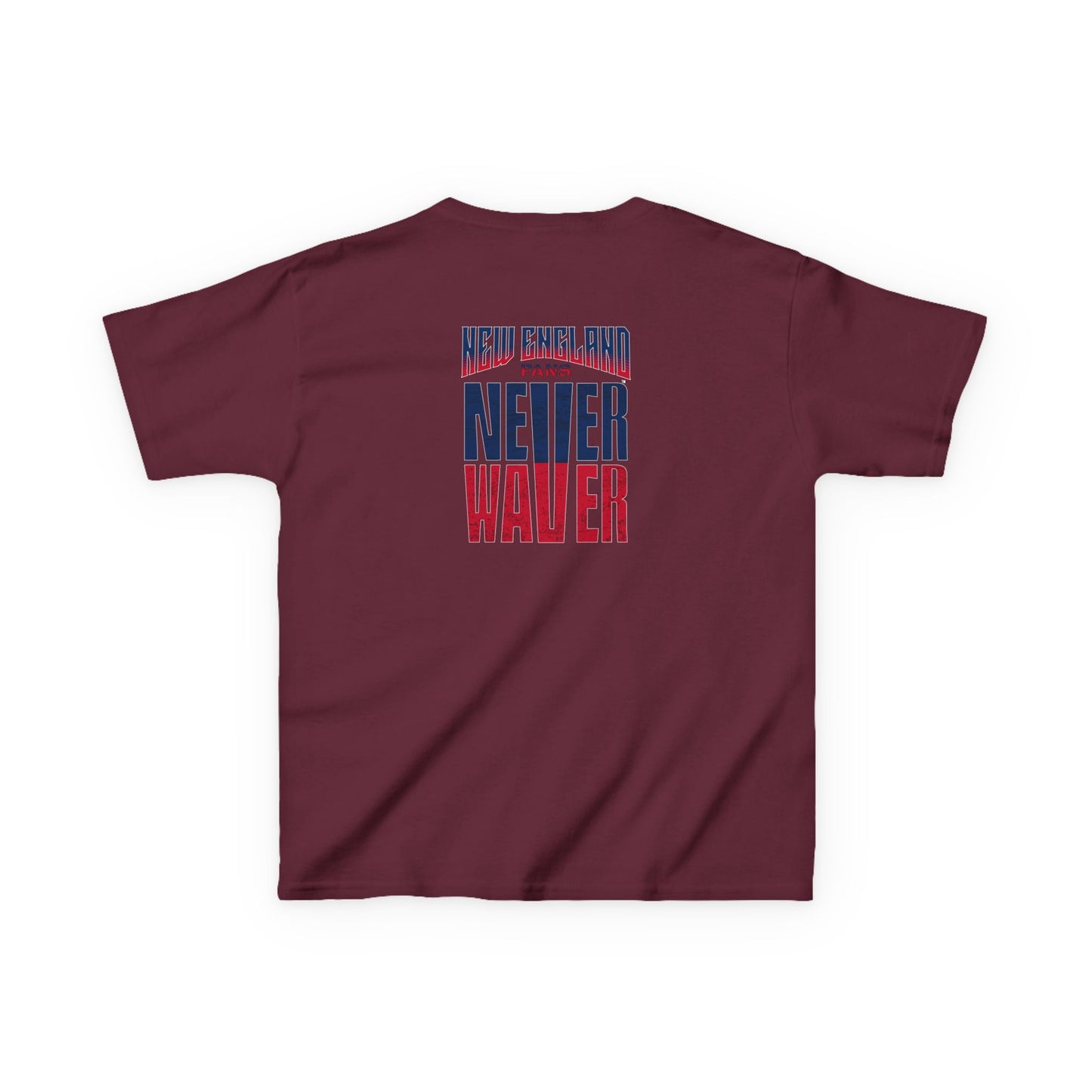 New England Fans Never Waver Kids Heavy Cotton™ Tee - Never Waver