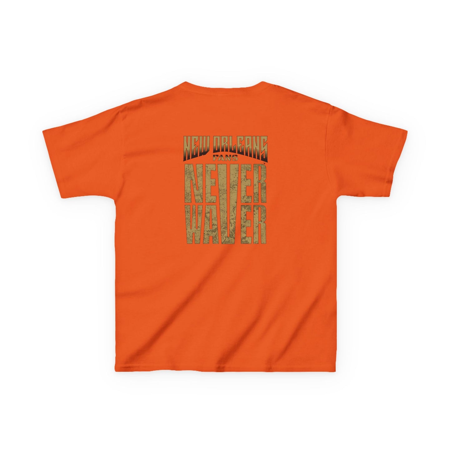 New Orleans Fans Never Waver Kids Heavy Cotton™ Tee - Never Waver