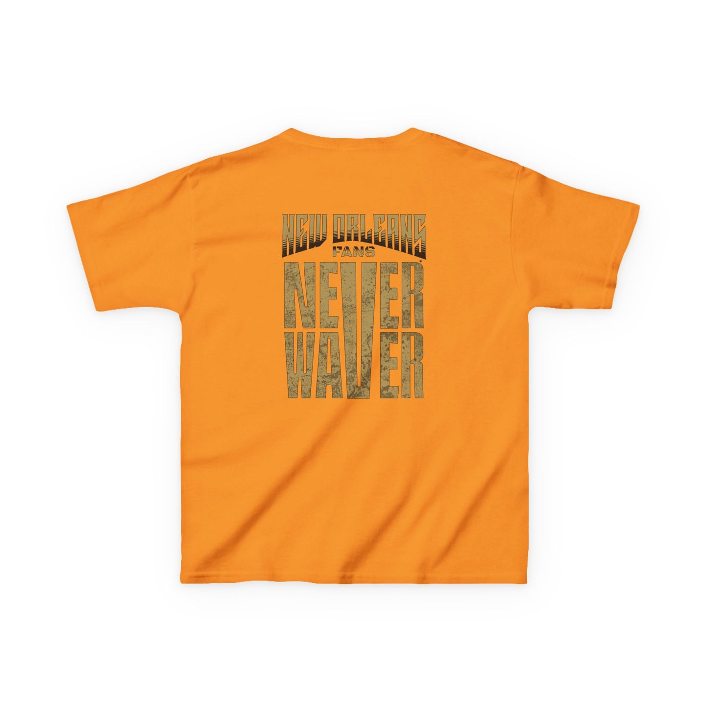 New Orleans Fans Never Waver Kids Heavy Cotton™ Tee - Never Waver