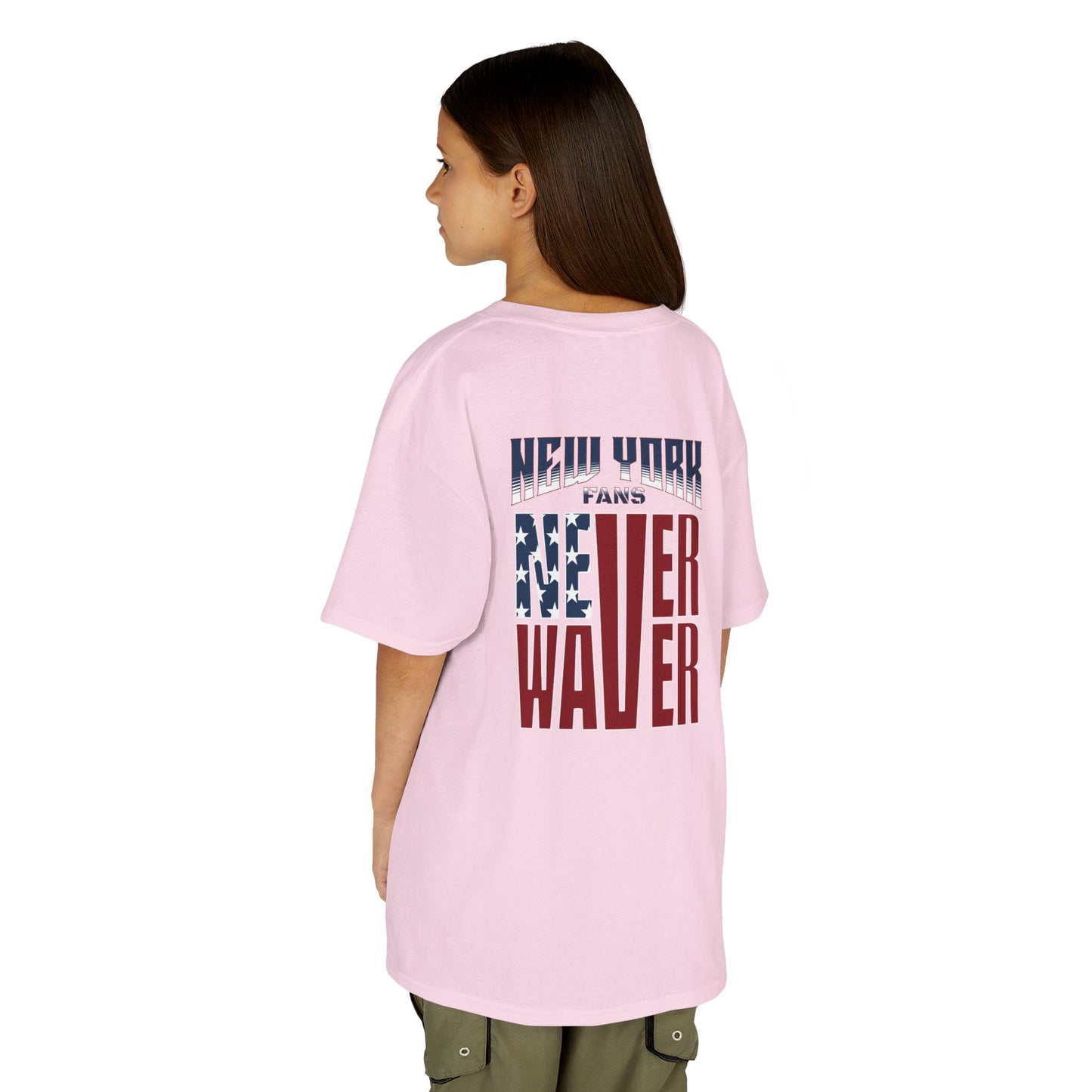 New York Fans Never Waver Kids Heavy Cotton™ Tee - Never Waver